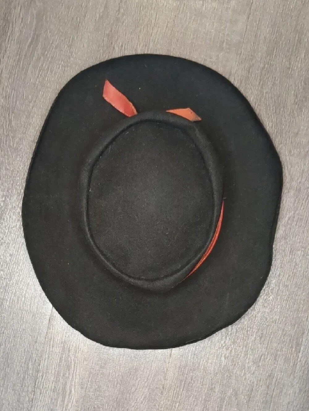 Vintage 40s Black Stetson Fifth Ave Felt Hat Fedora Bullocks Los Angeles
